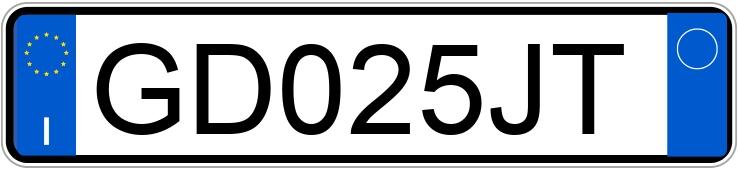 Numer rejestracyjny GD025JT posiada PORSCHE 911 SC TARGA