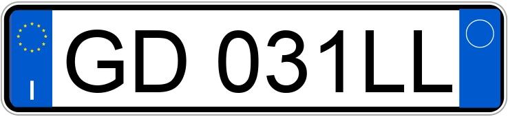 Numer rejestracyjny GD031LL posiada CITROEN C3 3a serie Numer rejestracyjny GD031LL posiada CITROEN C3 3a serie