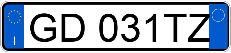 Numer rejestracyjny GD031TZ posiada FORD Fiesta 7a serie