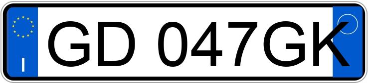 Numer rejestracyjny GD047GK posiada MINI Mini Countrym.