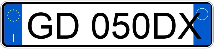 Numer rejestracyjny GD050DX posiada JAGUAR E-Pace