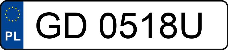 Numer rejestracyjny GD 0518U posiada AUDI A4 Avant 1.9 TDi Kat. B5 Aut. - GD0518U