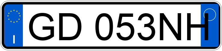 Numer rejestracyjny GD053NH posiada FORD Fiesta 7a serie