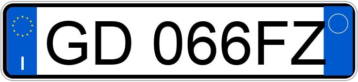 Numer rejestracyjny GD066FZ posiada OPEL CORSA