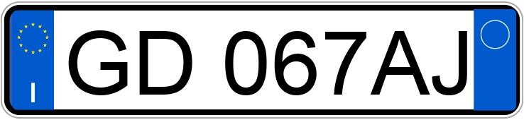 Numer rejestracyjny GD067AJ posiada DACIA Sandero 2a serie