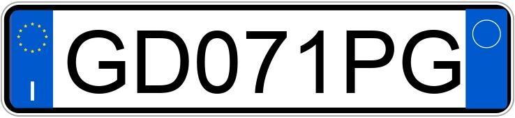 Numer rejestracyjny GD071PG posiada BMW Serie 1 Numer rejestracyjny GD071PG posiada BMW Serie 1