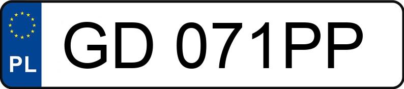 Numer rejestracyjny GD 071PP posiada LAND ROVER Discovery Sport 2.0 TD4 MR`15 E6 SE - GD071PP