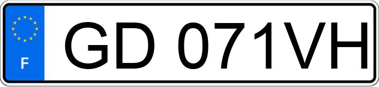 Numer rejestracyjny GD071VH posiada MERCEDES CLASSE CLA II