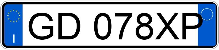 Numer rejestracyjny GD078XP posiada SEAT Ibiza 5a serie