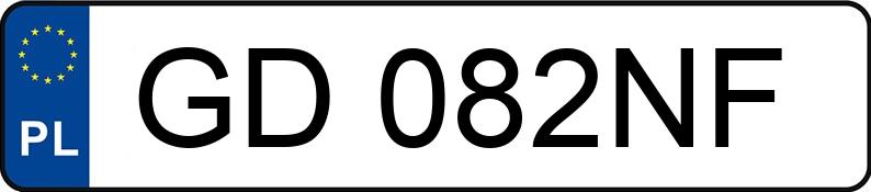 Numer rejestracyjny GD 082NF posiada BMW X1 XDRIVE20D - GD082NF Numer rejestracyjny GD 082NF posiada BMW X1 XDRIVE20D - GD082NF
