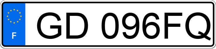 Numer rejestracyjny GD096FQ posiada CITROEN C3 III