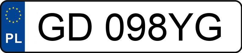 Numer rejestracyjny GD 098YG posiada MERCEDES-BENZ R 500 4MATIC - GD098YG