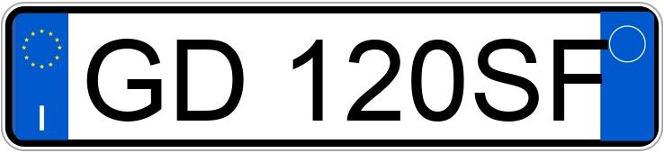 Numer rejestracyjny GD120SF posiada MERCEDES GLE Coupe