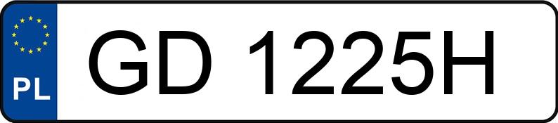 Numer rejestracyjny GD 1225H posiada HONDA CIVIC - GD1225H Numer rejestracyjny GD 1225H posiada HONDA CIVIC - GD1225H