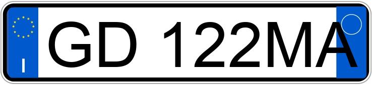 Numer rejestracyjny GD122MA posiada RENAULT CLIO