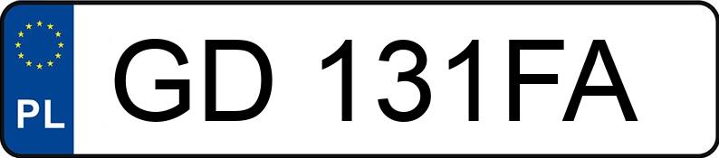 Numer rejestracyjny GD 131FA posiada SUBARU Impreza GX/WRX 2.0 MR`03 E4 WRX - GD131FA Numer rejestracyjny GD 131FA posiada SUBARU Impreza GX/WRX 2.0 MR`03 E4 WRX - GD131FA