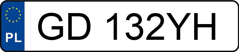 Numer rejestracyjny GD 132YH posiada KIA SPORTAGE - GD132YH