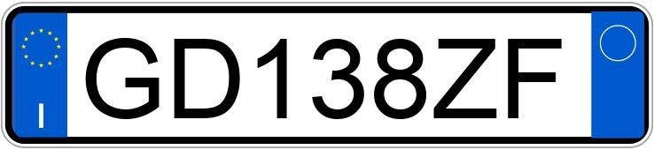 Numer rejestracyjny GD138ZF posiada TESLA Model 3 Numer rejestracyjny GD138ZF posiada TESLA Model 3