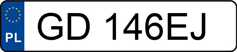 Numer rejestracyjny GD 146EJ posiada OPEL ASTRA 1.7 CDTI - GD146EJ Numer rejestracyjny GD 146EJ posiada OPEL ASTRA 1.7 CDTI - GD146EJ
