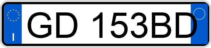 Numer rejestracyjny GD153BD posiada MINI Mini Countrym. Numer rejestracyjny GD153BD posiada MINI Mini Countrym.
