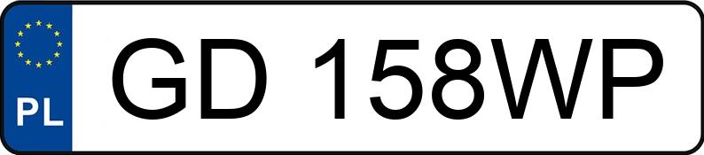 Numer rejestracyjny GD 158WP posiada HYUNDAI TUCSON - GD158WP