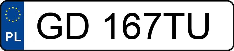 Numer rejestracyjny GD 167TU posiada CITROEN C3 1.4 I - GD167TU