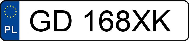 Numer rejestracyjny GD 168XK posiada VOLKSWAGEN Golf VII Variant 1.6 TDI MR`12 E6 Trendline BMT - GD168XK Numer rejestracyjny GD 168XK posiada VOLKSWAGEN Golf VII Variant 1.6 TDI MR`12 E6 Trendline BMT - GD168XK