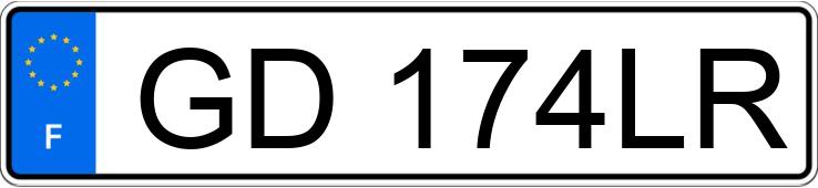 Numer rejestracyjny GD174LR posiada MERCEDES CLASSE G II