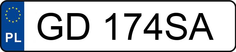 Numer rejestracyjny GD 174SA posiada SEAT CORDOBA VARIO 1.9 TDI - GD174SA Numer rejestracyjny GD 174SA posiada SEAT CORDOBA VARIO 1.9 TDI - GD174SA