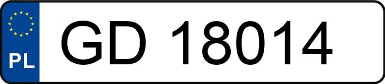 Numer rejestracyjny GD 18014 posiada FSM 126p FL 650 SX - GD18014