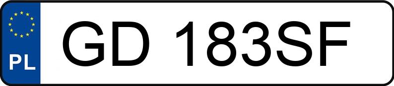 Numer rejestracyjny GD 183SF posiada HYUNDAI COUPE - GD183SF Numer rejestracyjny GD 183SF posiada HYUNDAI COUPE - GD183SF