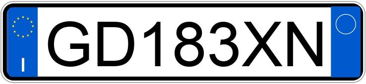 Numer rejestracyjny GD183XN posiada AUDI Q5 2a serie