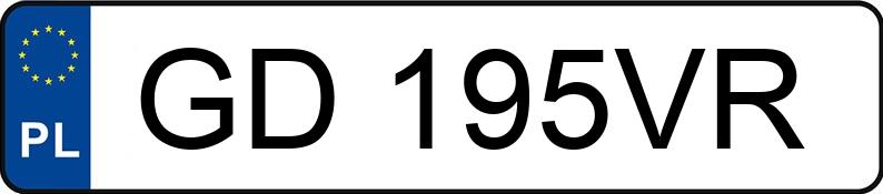 Numer rejestracyjny GD 195VR posiada SKODA Scala 1.0 TSI MR`19 E6d Monte Carlo DSG - GD195VR