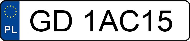 Numer rejestracyjny GD 1AC15 posiada BMW X3 40D XDRIVE - GD1AC15