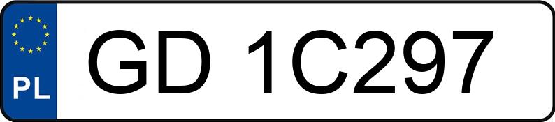 Numer rejestracyjny GD 1C297 posiada IVECO DAILY 35C14 - GD1C297