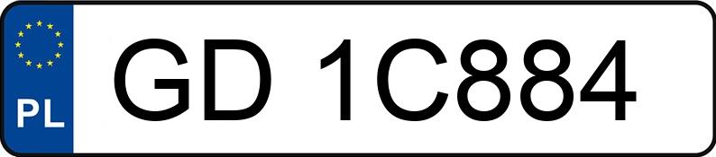 Numer rejestracyjny GD 1C884 posiada AUDI A5 Tiptronic - GD1C884 Numer rejestracyjny GD 1C884 posiada AUDI A5 Tiptronic - GD1C884