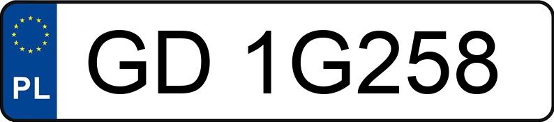 Numer rejestracyjny GD 1G258 posiada BMW 745LE XDRIVE - GD1G258 Numer rejestracyjny GD 1G258 posiada BMW 745LE XDRIVE - GD1G258