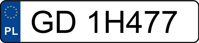 Numer rejestracyjny GD 1H477 posiada SKODA SUPERB - GD1H477 Numer rejestracyjny GD 1H477 posiada SKODA SUPERB - GD1H477