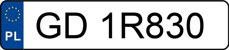 Numer rejestracyjny GD 1R830 posiada AUDI A1 Sportback 40 TFSI MR`19 E6d 8X S line S tronic - GD1R830