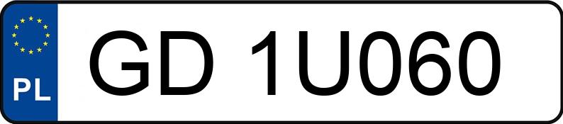 Numer rejestracyjny GD 1U060 posiada BMW i5 Touring eDrive40 MR`24 G61 - GD1U060