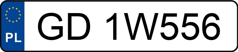 Numer rejestracyjny GD 1W556 posiada TOYOTA COROLLA - GD1W556 Numer rejestracyjny GD 1W556 posiada TOYOTA COROLLA - GD1W556
