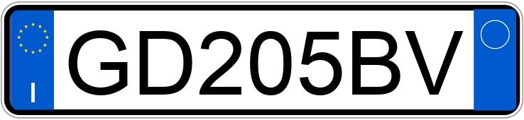 Numer rejestracyjny GD205BV posiada KIA Rio 4a serie