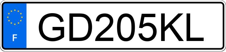 Numer rejestracyjny GD205KL posiada BMW SERIE 3 VII