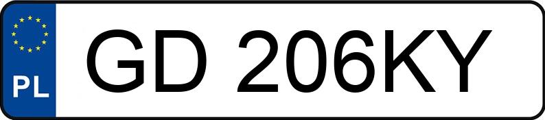 Numer rejestracyjny GD 206KY posiada VOLKSWAGEN POLO - GD206KY Numer rejestracyjny GD 206KY posiada VOLKSWAGEN POLO - GD206KY