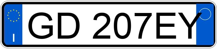 Numer rejestracyjny GD207EY posiada FORD Tourneo Custom 1a s