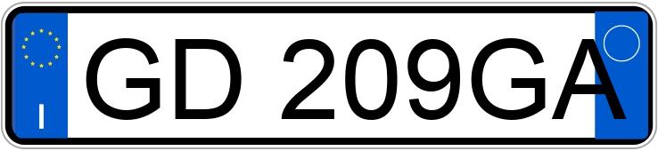 Numer rejestracyjny GD209GA posiada BMW Serie 1 Numer rejestracyjny GD209GA posiada BMW Serie 1