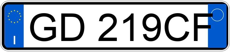 Numer rejestracyjny GD219CF posiada DACIA Sandero 2a serie