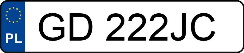 Numer rejestracyjny GD 222JC posiada FSO POLONEZ CARO PLUS 1.6 - GD222JC