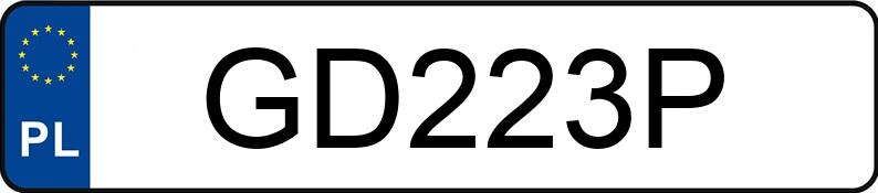 Registreringsnummeret GD 223P har ROMET MOTORS  RAW125 - GD223P