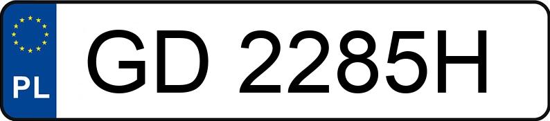 Numer rejestracyjny GD 2285H posiada RENAULT Espace IV 1.9 dCi MR`02 E3 Privilege - GD2285H